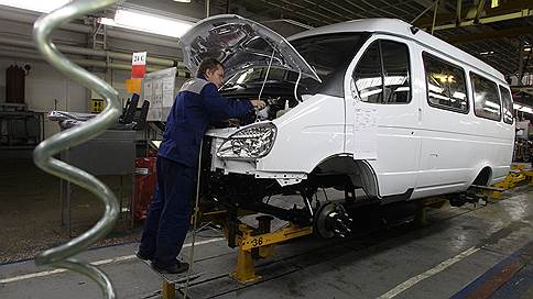 Газ подают на конвейер