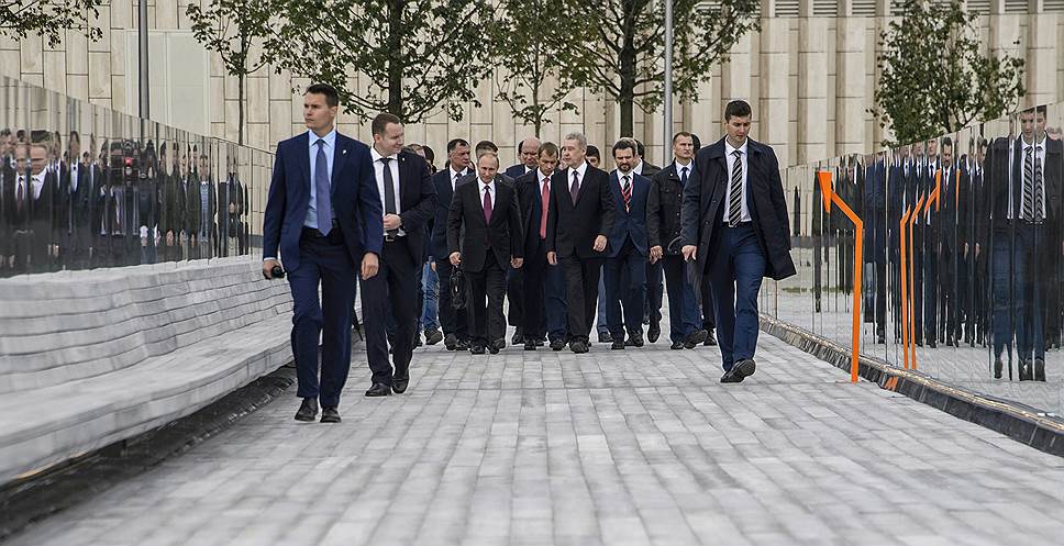 Как президент России и мэр Москвы пытались осмыслить новый парк 