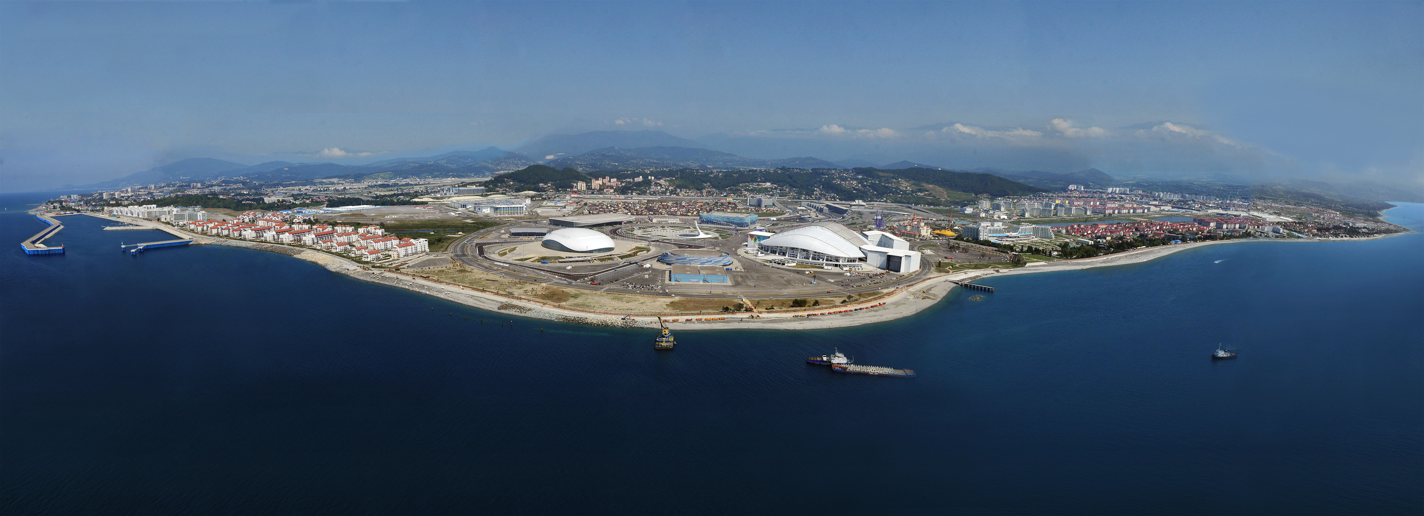 Панорама объектов Сочи