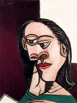 Пабло Пикассо. «Голова женщины (Дора Маар)» (конец 1930-х—начало 1940-х) 