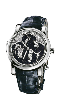 Jaquemarts Minute Repeater Circus Aventurine, Ulysse Nardin