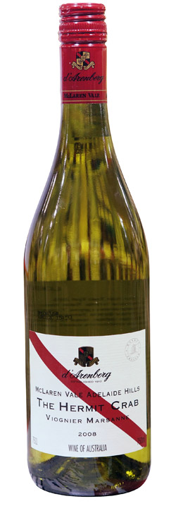 [   "d\u2019Arenberg The Hermit Crab Viognier / Marsanne 2008" ]