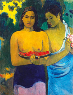 «Две таитянки», 1899 год 