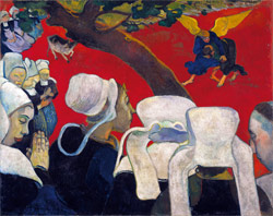 «Видение после проповеди (Борьба Иакова с ангелом)», 1888 год 
