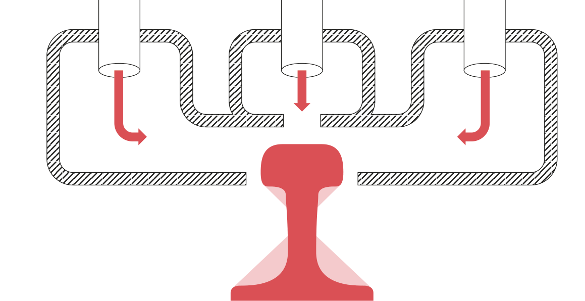 рис. 02 Дифференцированная закалка воздухом дает дополнительное упрочнение без потери пластичност 