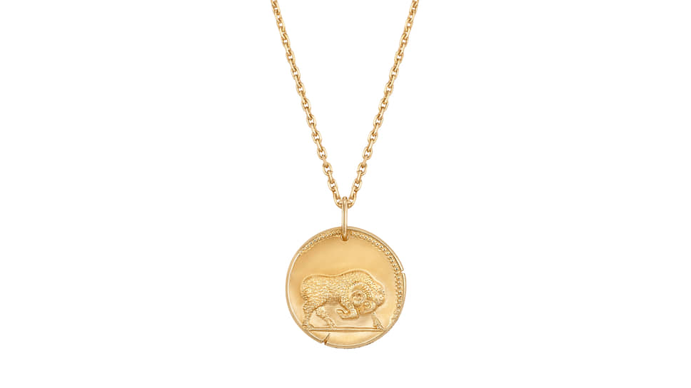 Подвеска Zodiaque Arietis, Van Cleef & Arpels, желтое золото 