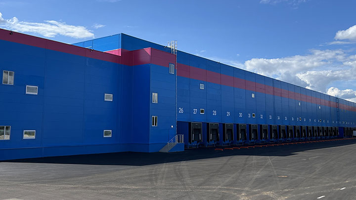Логистический центр OZON в г. Зеленодольск, Республика Татарстан 