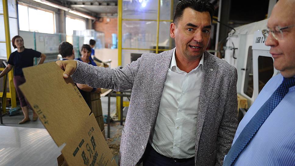 Игорь Диденко готов обеспечить гофротарой Новосибирскую область и замахнуться на китайский рынок