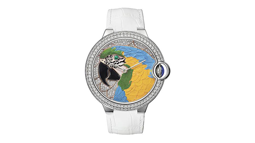 Cartier, Ballon Bleu Floral Marquetry  
