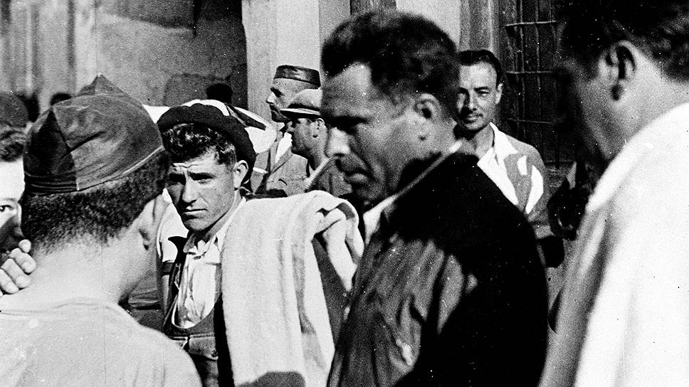 Испанский анархист Буэнавентура Дуррути во время обороны Мадрида, 1936 год 