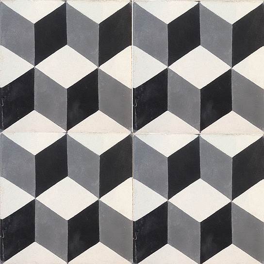 Плитка Geometric Black, Terrazzo Tiles / www.encaustic-tiles.co.uk
