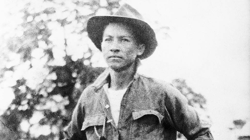Генерал Аугусто Сесар Сандино во время гражданской войны в Никарагуа, 1920-е годы  