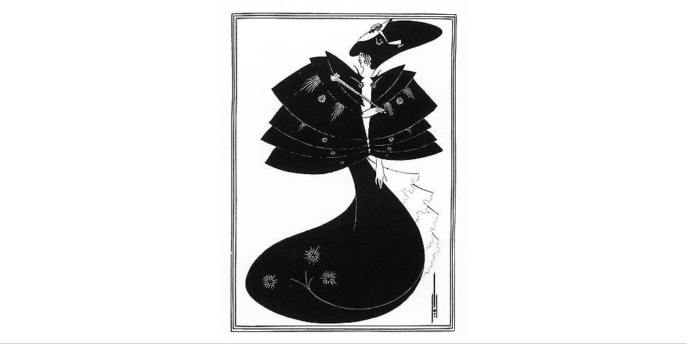 Обри Бердслей. Иллюстрация к "Саломее" Оскара Уайльда, 1894 год