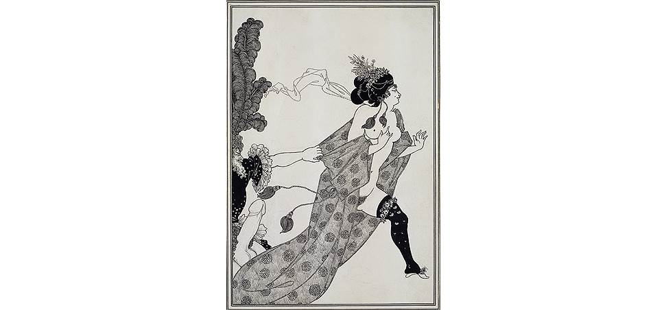 Обри Бердслей. Иллюстрация к "Лисистрате" Аристофана, 1896 год