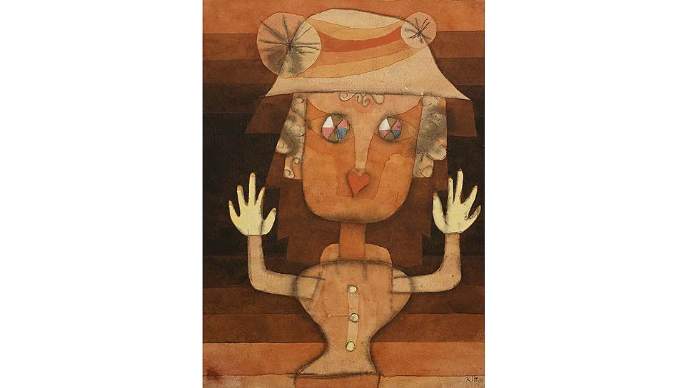 «Куколка (портрет)», 1923 год 