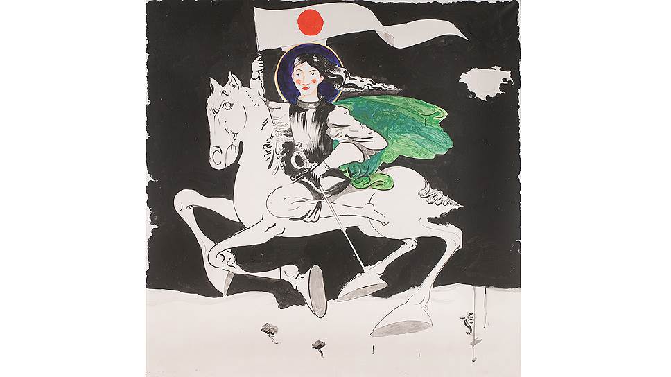 Павел Пепперштейн. "Жанна д'Арк", 2005 год