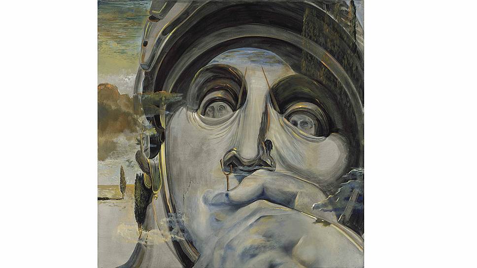 «Фигура и драпировка на фоне пейзажа», 1935 год
