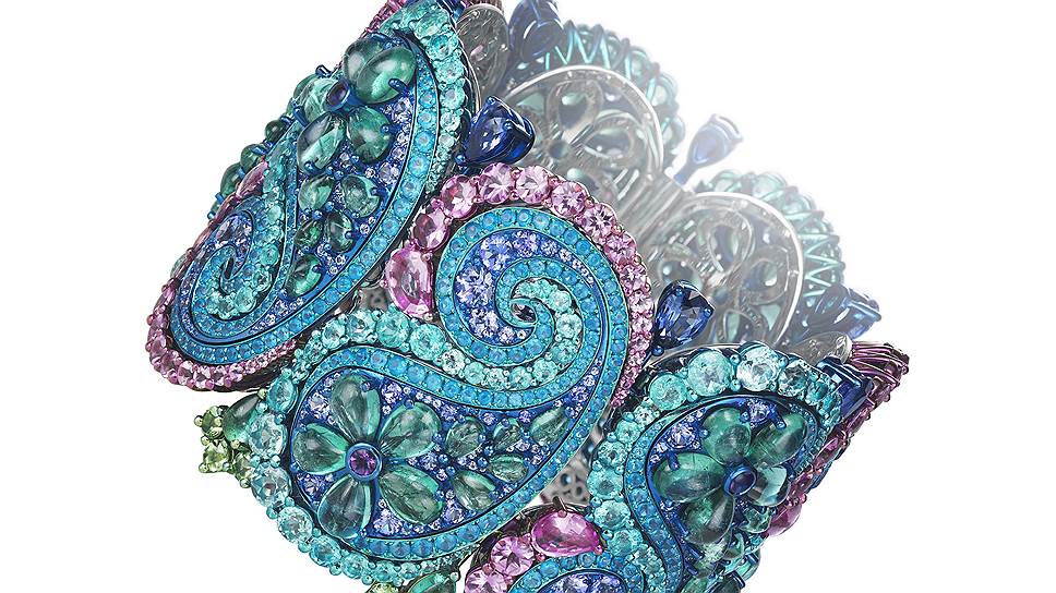 Браслет Chopard Red Carpet Collection, сапфиры, 2017 год
