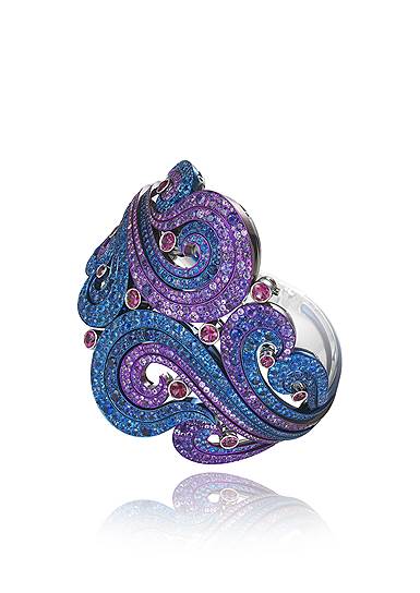 Браслет Chopard Red Carpet Collection, сапфиры, 2017 год