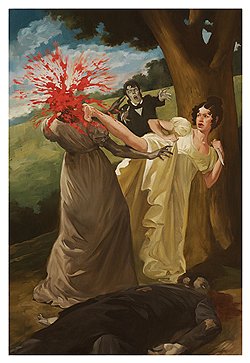 Иллюстрация из книги «Pride and Prejudice and Zombies: The Deluxe Heirloom Edition»