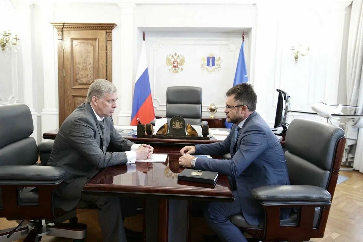 Алексей Русских и Сергей Моргачев 
