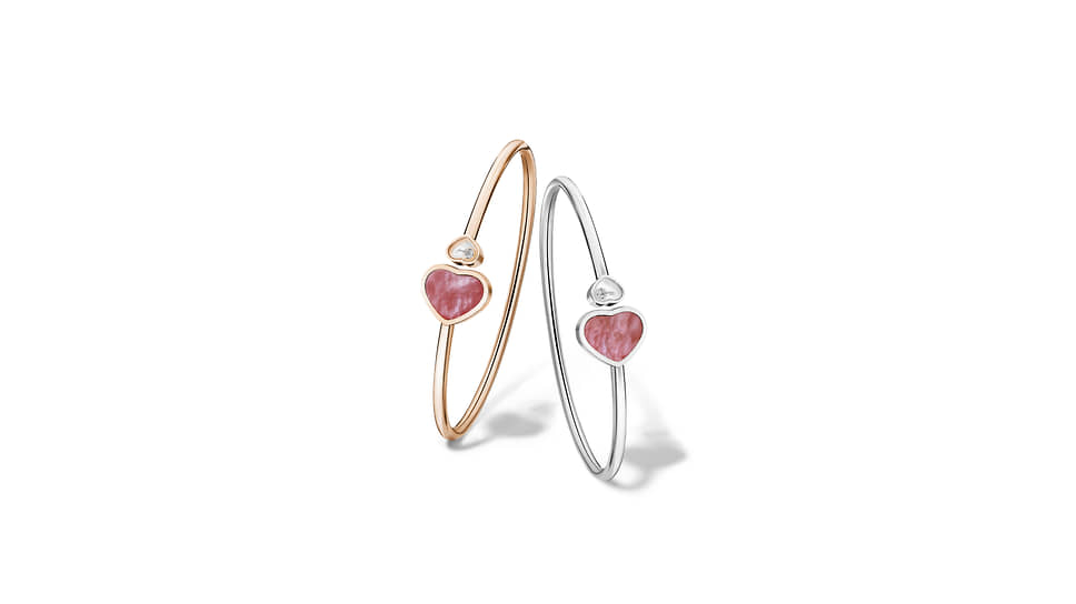 Браслеты из коллекции The Happy Hearts от Chopard 