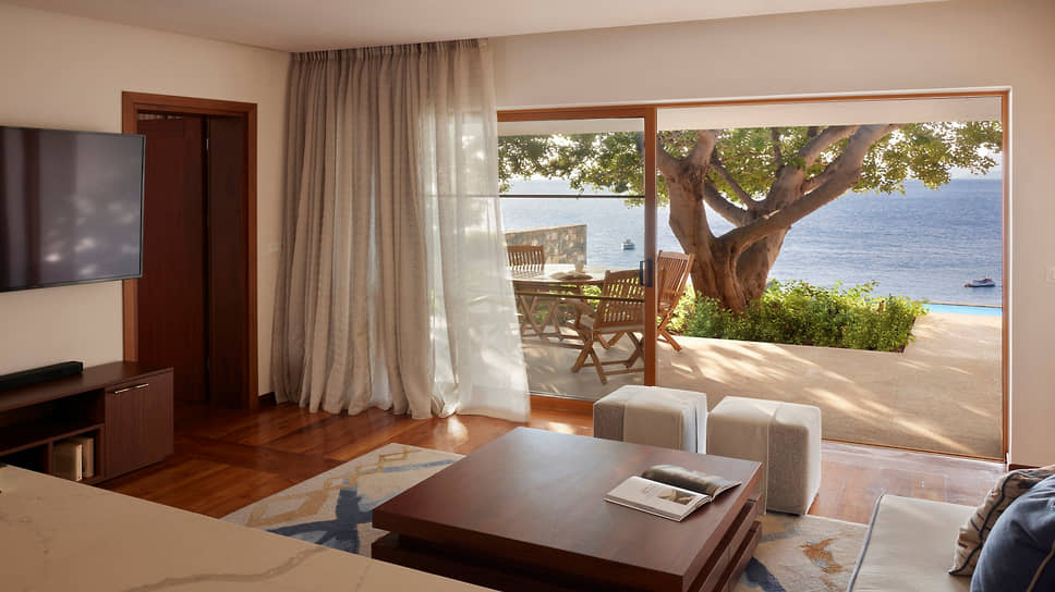 Интерьеры отеля Elounda Peninsula