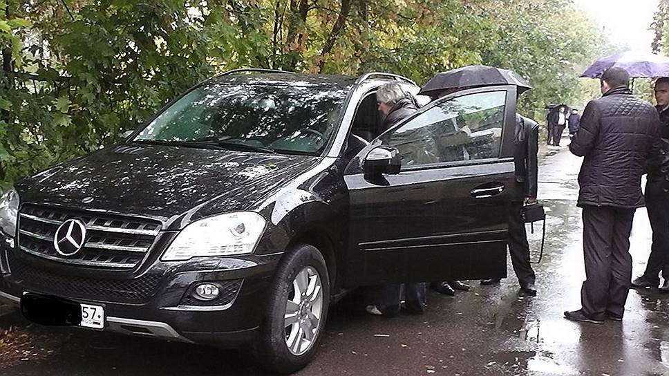 Место убийства председателя совета директоров ОАО «Орелстрой» Владимир Соболев