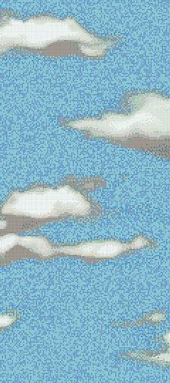Мозаика Clouds, Bisazza www.konzept.ru