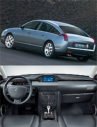С таким космическим обликом Citroen C6 будет испытывать проблемы на российских дорогах 