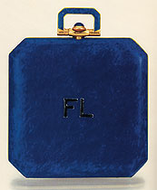 Подвеска с часами "Lapis Lazuli", 1927 