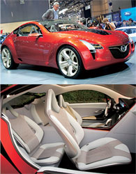 Салон Mazda Kabura - самое совершенное в истории человечества перевоплощение вторсырья