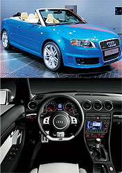 Audi RS4 Cabriolet - лучшая игрушка для обладателей недвижимости на Лазурном Берегу