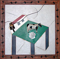 Борис Биргер. «Натюрморт со стаканом», 1986