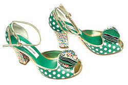 Туфли из кожи и текстиля, Marc Jacobs (Soho, 17 925 руб.)