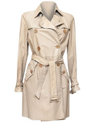 Тренч из хлопка, Nicole Farhi (Constellation, с учетом скидки 50% — 25 900 руб.)