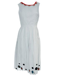 Платье из льна, Prada (с учетом скидки 30% — 60 865 руб.)