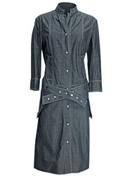 Платье из хлопка, Jil Sander (Soho, с учетом скидки 70% – 9457 руб.) 
