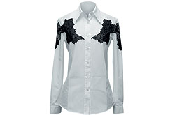 Блузка из хлопка, Viktor & Rolf (Aizel, 29 800 руб.)