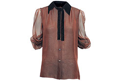 Блузка из шелка, Lanvin (34 632 руб.)