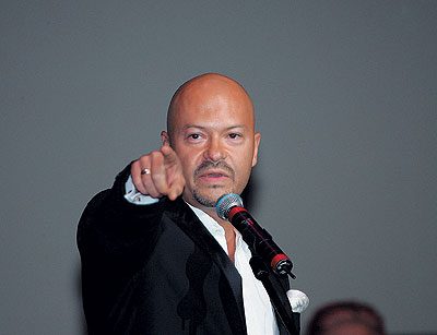Режиссер Федор Бондарчук &mdash; на премьере своего фильма "9 рота" 