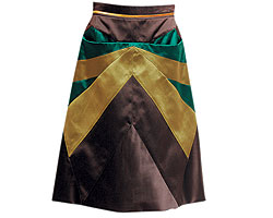 Юбка из шелка, Louis Vuitton (Louis Vuitton, 55 500 руб.)