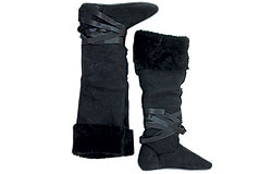 Сапоги из замши, Repetto  (Dad, €520) 