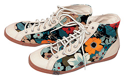 Кеды из ткани, кожи и замши, Paul Smith (James)
