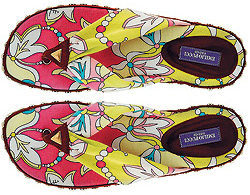 Шлепанцы из шелка, Emilio Pucci (Parad)