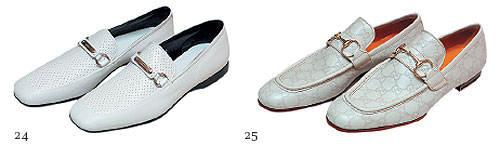 24 - Лоферы из кожи, Prada (Prada, Luxury Village, 16 100 руб.) 25 С Лоферы из кожи, Gucci (Gucci, Luxury Village, 18 450 руб.)