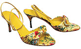 Босоножки из текстиля, Gucci (Gucci, Luxury Village, 16 600 руб.)
