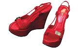 Босоножки из текстиля, Dolce & Gabbana (Dolce & Gabbana, Luxury Village, 19 200 руб.)
