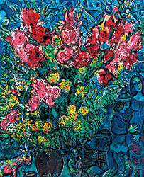 Марк Шагал. "Большой букет", 1966 год, Sotheby`s, $3,5Р5 млн