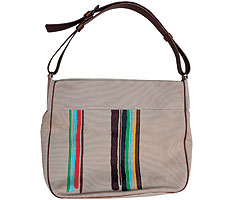 Сумка из кожи и текстиля, Bottega Veneta (ЦУМ, Luxury Village, 39 950 руб.)